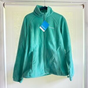 NWT Columbia Women's Benton Springs Aqua Fleece Jacket
